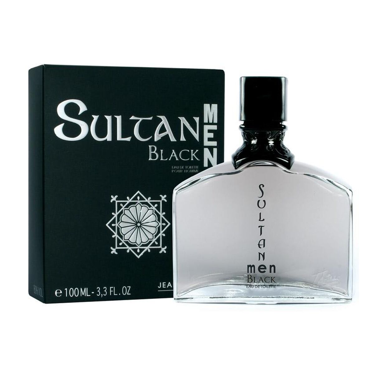 Men's Perfume Jeanne Arthes Sultan Black 100 ml-0