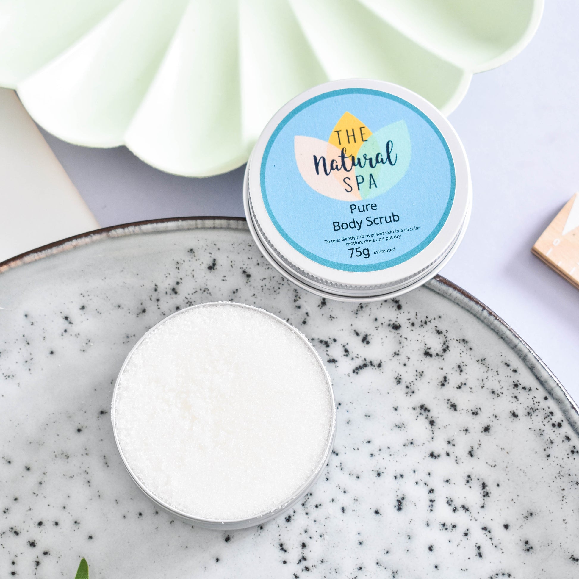 Pure (no added fragrance) Body Scrub - 3 different size option-0