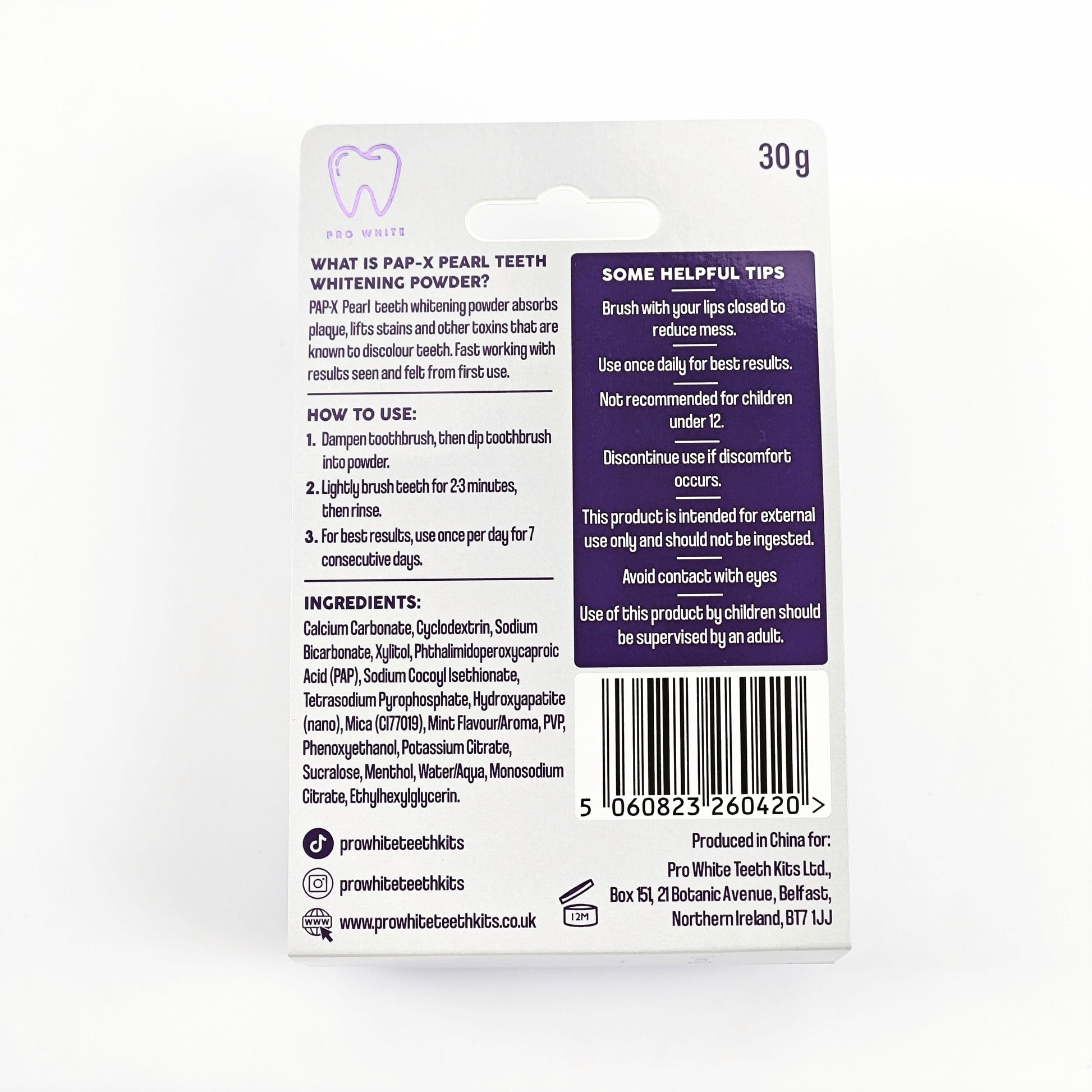 PAP-X™ Teeth Whitening Powder-2