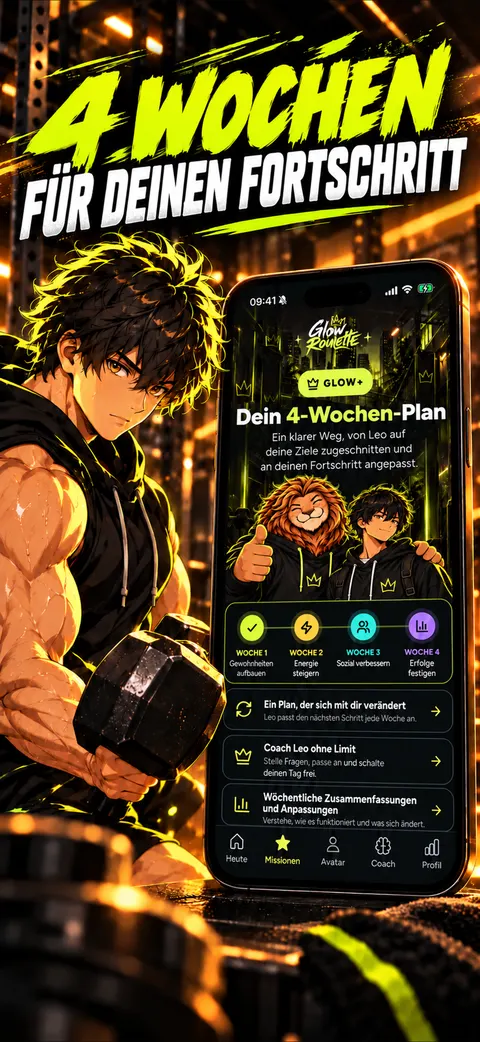 Screenshot der App Looksmaxxing: Glow Up Coach