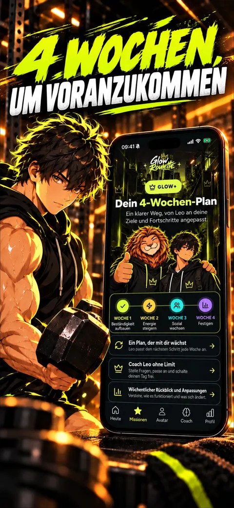 Screenshot der App Looksmaxxing: Glow Up Coach
