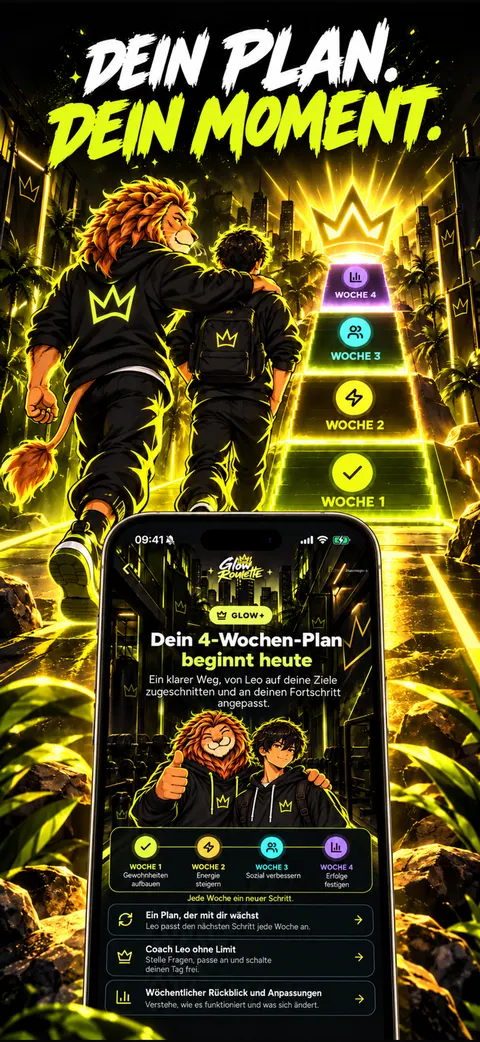 Screenshot der App Looksmaxxing: Glow Up Coach