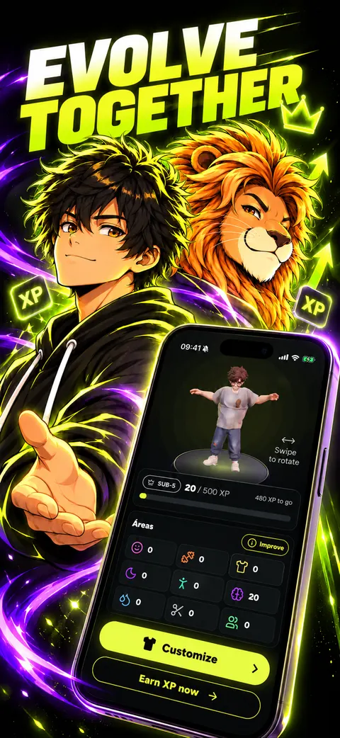 Screenshot of the Looksmaxxing: Glow Up Coach app