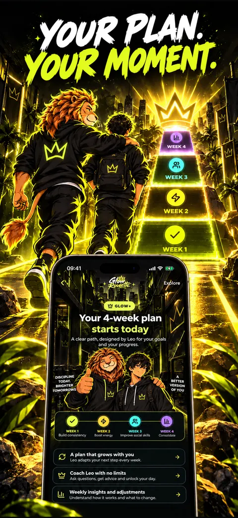 Screenshot of the Looksmaxxing: Glow Up Coach app