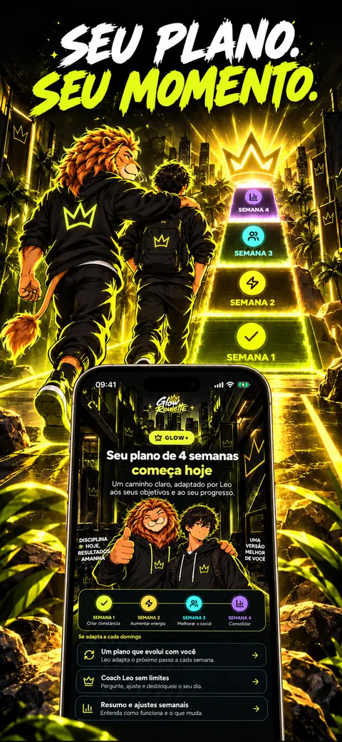Captura de tela do app Looksmaxxing: Glow Up Coach
